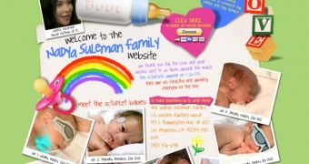 Nadya Suleman sets up website to get help in raising her babies, goes into hiding
