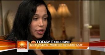Nadya Suleman, the octuplets’ mother, defends herself on the Today show