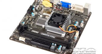 Odd Mini-ITX Motherboard with Just Two SATA Ports Released by MSI