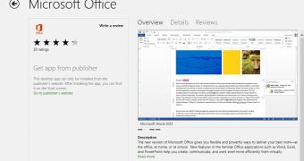 Office 2013 in Windows Store