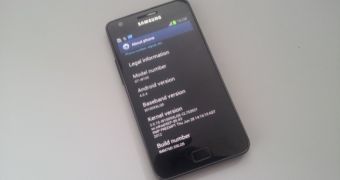 Samsung Galaxy S II with Android 4.0.4 ICS