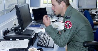 Official Photos of Prince William Expose Royal Air Force Usernames, Passwords