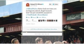 Walsall FC Twitter hacked