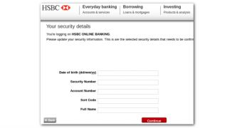 HSBC phishing scam abuses official UGG blog