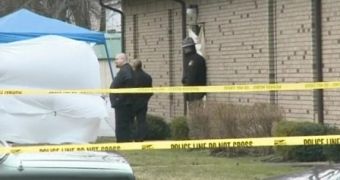 A man shot his father in front of Hiawatha Church of God in Christ in Ashtabula, Ohio