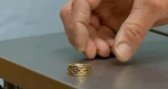 Veterinarian Gary McNeill found his wedding ring after it was accidentally thrown away