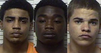 Chancey Allen Luna (left), James Francis Edwards (center) and Michael Jones may be gang members