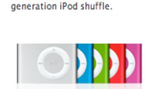 Second generation iPod shuffle