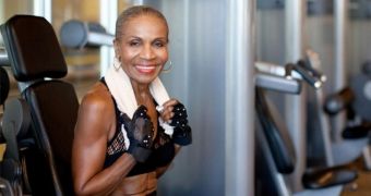 Ernestine still participates in bodybuilding competitions