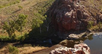 The Strelley Pool region in Pilbara where the rocks were found