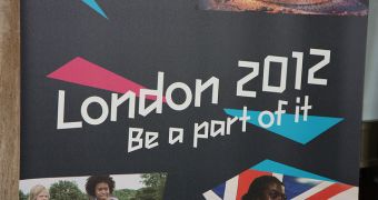 London 2012 Olympics banner