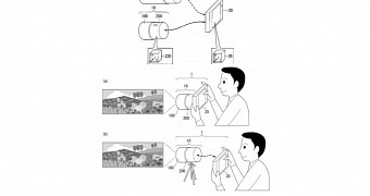 Patent showing Olympus' take on the QX series