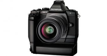 Olympus OM-D Retro ILC Camera Pictured in Full