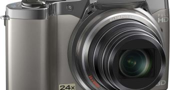 The Olympus SZ-30MR digital camera