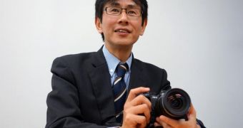Mr. Sugita Yukihiko of Olympus Imaging Development Division