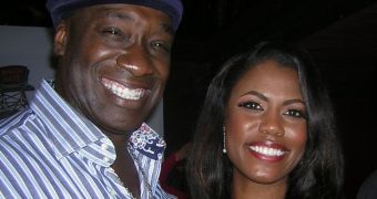 Omarosa was engaged to Michael Clarke Duncan when he died of a heart attack in 2012