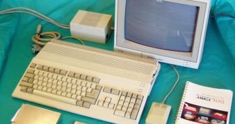A complete Amiga 500 system