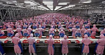 Foxconn assembly plant