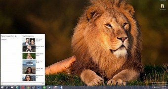Users want the search option removed from the taskbar