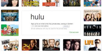 Hulu's official page