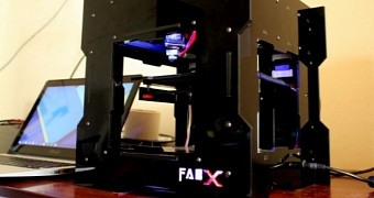 The FabX 3D printer