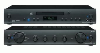 Two new pieces of audio gear for the enthusiasts out there: the C-S5VL SACD player and the A-5VL integrated stereo amplifier.
