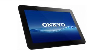 Onkyo SlatePad TAC2C runs on Android 4.1