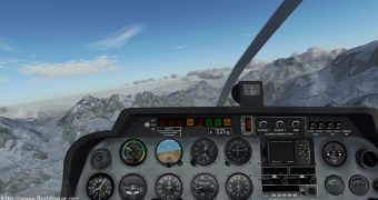 FlightGear gameplay