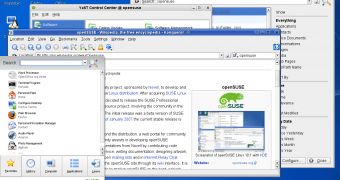 openSUSE Linux 10.2 with KDE