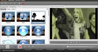 OpenShot Video Editor in action