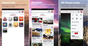 Opera Browser Beta for Android (screenshots)