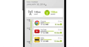 Opera Max for Android (screenshot)