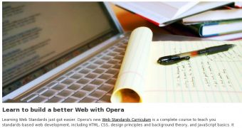 Opera Web Standards Homepage