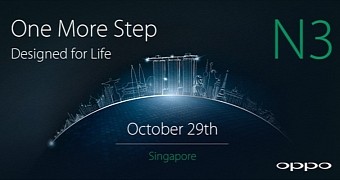 Oppo N3 launch event teaser