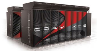 Cray X6E supercomputer based on AMD Opteron 6200 CPUs
