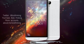 Optimus One Xperia Galaxy concept phone