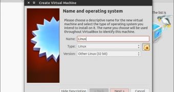 VirtualBox virtualization software