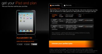 Apple's iPad at Orange