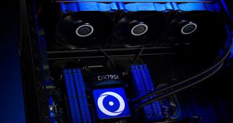 Origin PC Frostbyte 360 liquid cooling system
