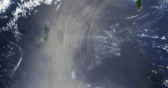 Underwater waves can create such distortions in ocean waters that they become visible from space
