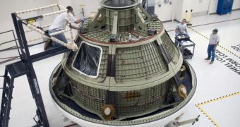 Orion Ground Test Vehicle Delivered to Florida