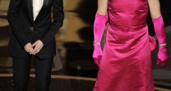 Oscars hosts switch places: Anne Hathaway and James Franco in drag at the 2011 ceremony
