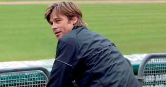 Brad Pitt is nominated for an Oscar for Best Actor for his role in “Moneyball”