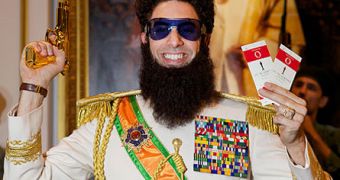 General Aladeen is happy he was able to attend the Oscars 2012
