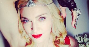 Madonna wore 1,000 carats of diamonds at her Oscars 2014 party