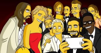 Homer Simpson was in Ellen DeGeneres’ Oscars 2014 celebrity selfie, but we never knew about it