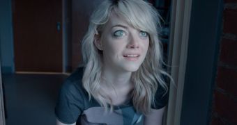 Emma Stone is nominated for Best Supporting Actress for “Birdman” at the Oscars 2015