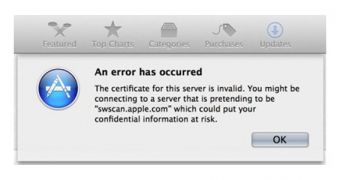 Mac App Store error