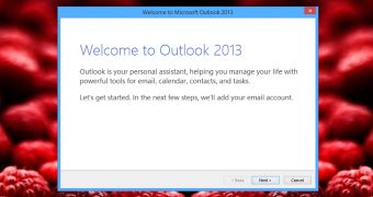 Outlook 2013 RT is part of the Windows 8.1 RT update