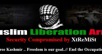 Website defaced by the Muslim Liberation Army